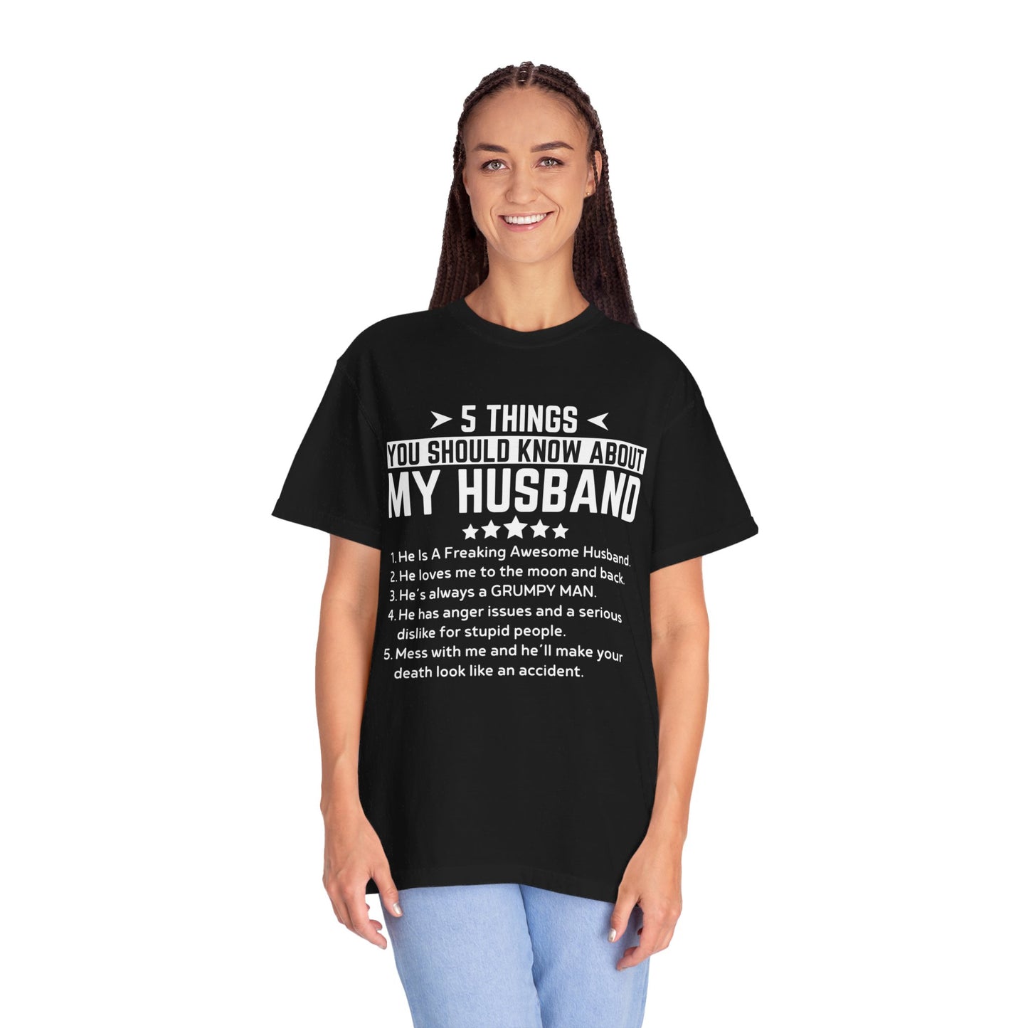 To My Wife | Unisex Garment-Dyed T-shirt