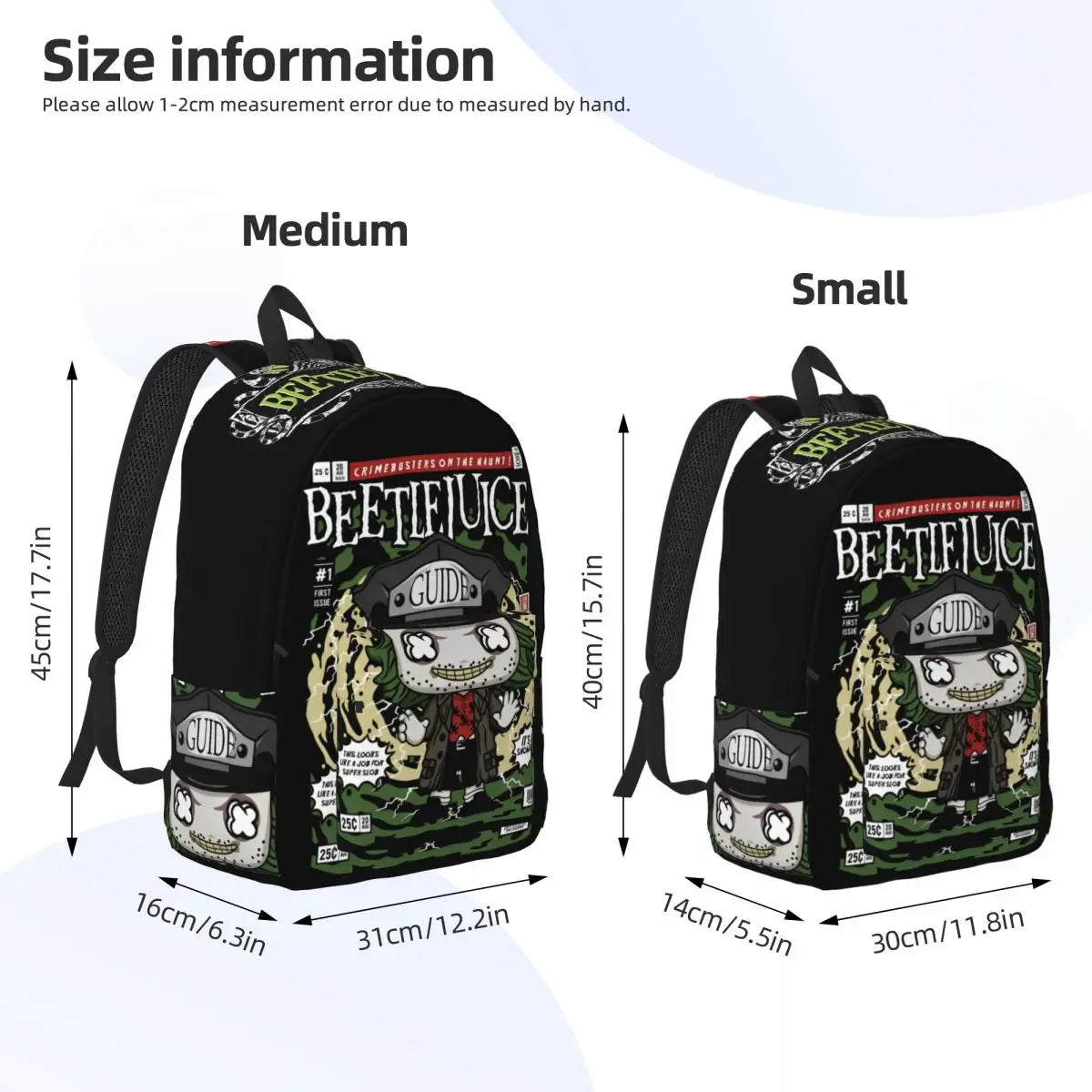 Beetlejuice Ghost Backpack
