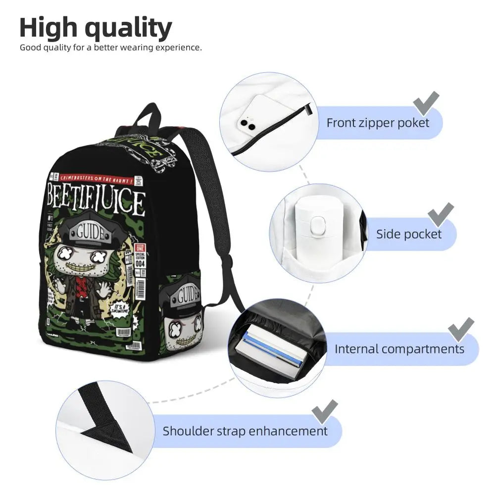 Beetlejuice Ghost Backpack