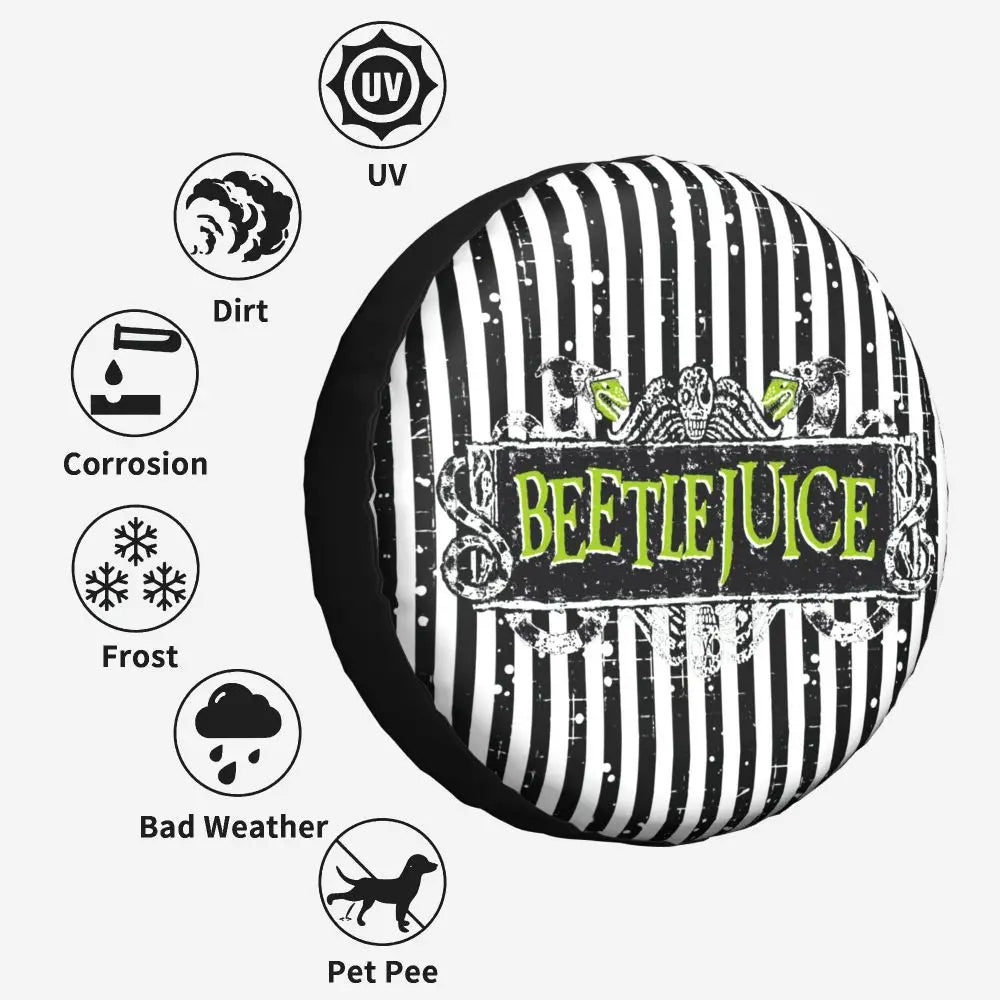 Beetlejuice Spare Tire Cover