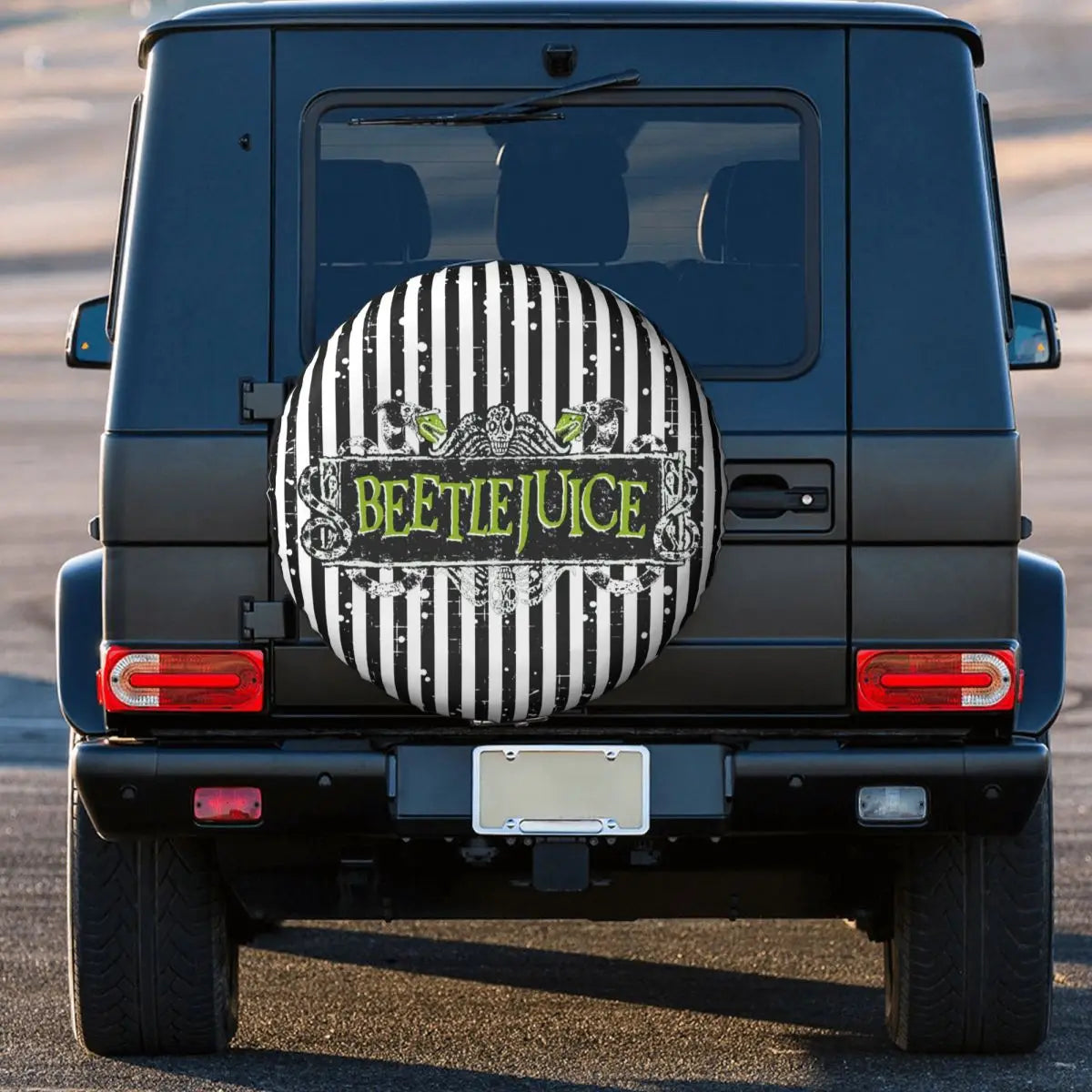 Beetlejuice Spare Tire Cover