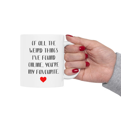 To My Husband | Ceramic Mug, (11oz, 15oz)