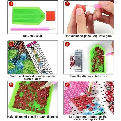 Tim Button beetlejuice 5d Diamond Painting Kit Halloween Ghost Michael Keaton Movie Mosaic Cross Stitch Diy Wall Decor Gift