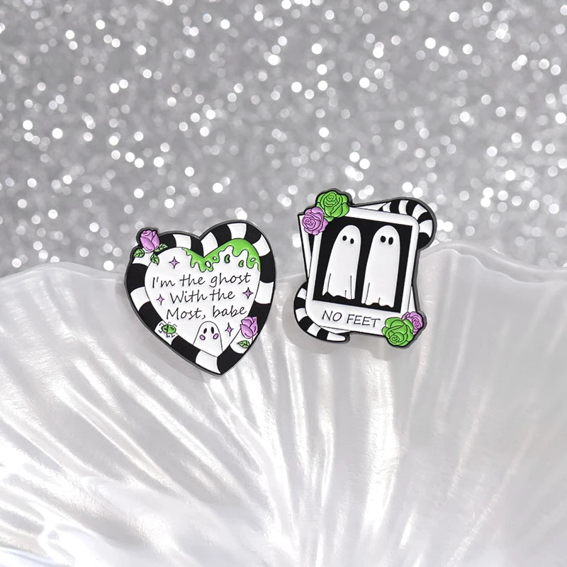 Beetlejuice Movie Enamel Pins 1