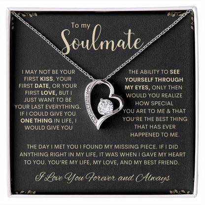To My Soulmate | Forever Love Necklace