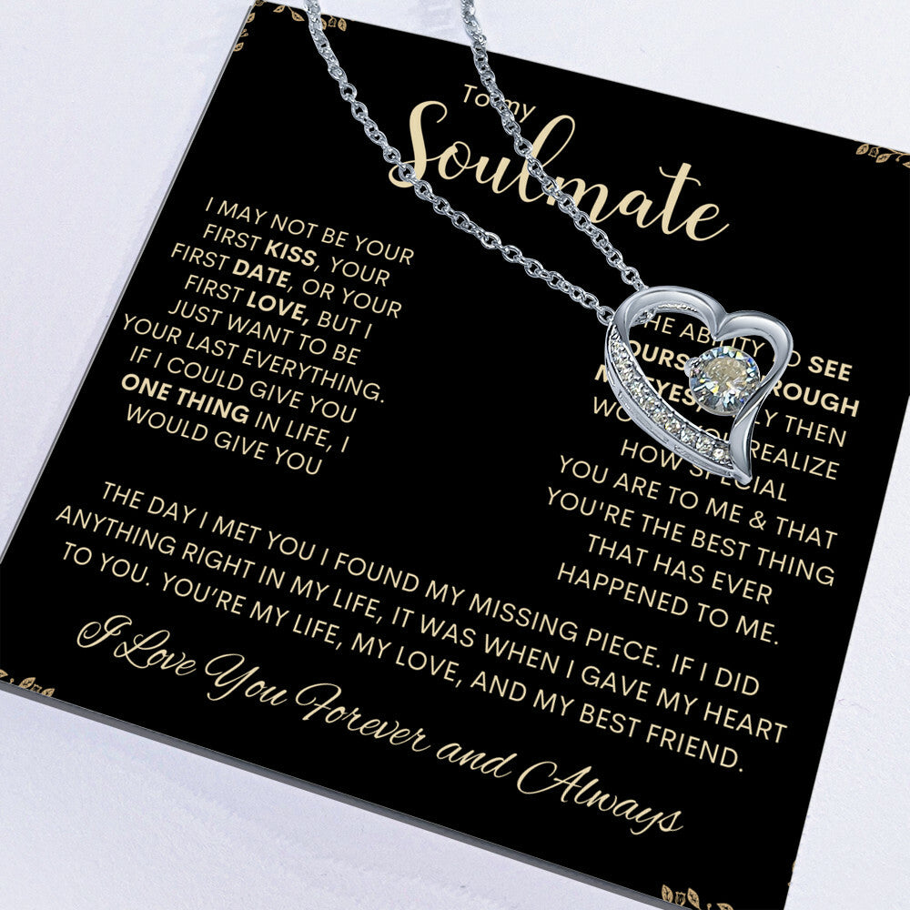 To My Soulmate | Forever Love Necklace